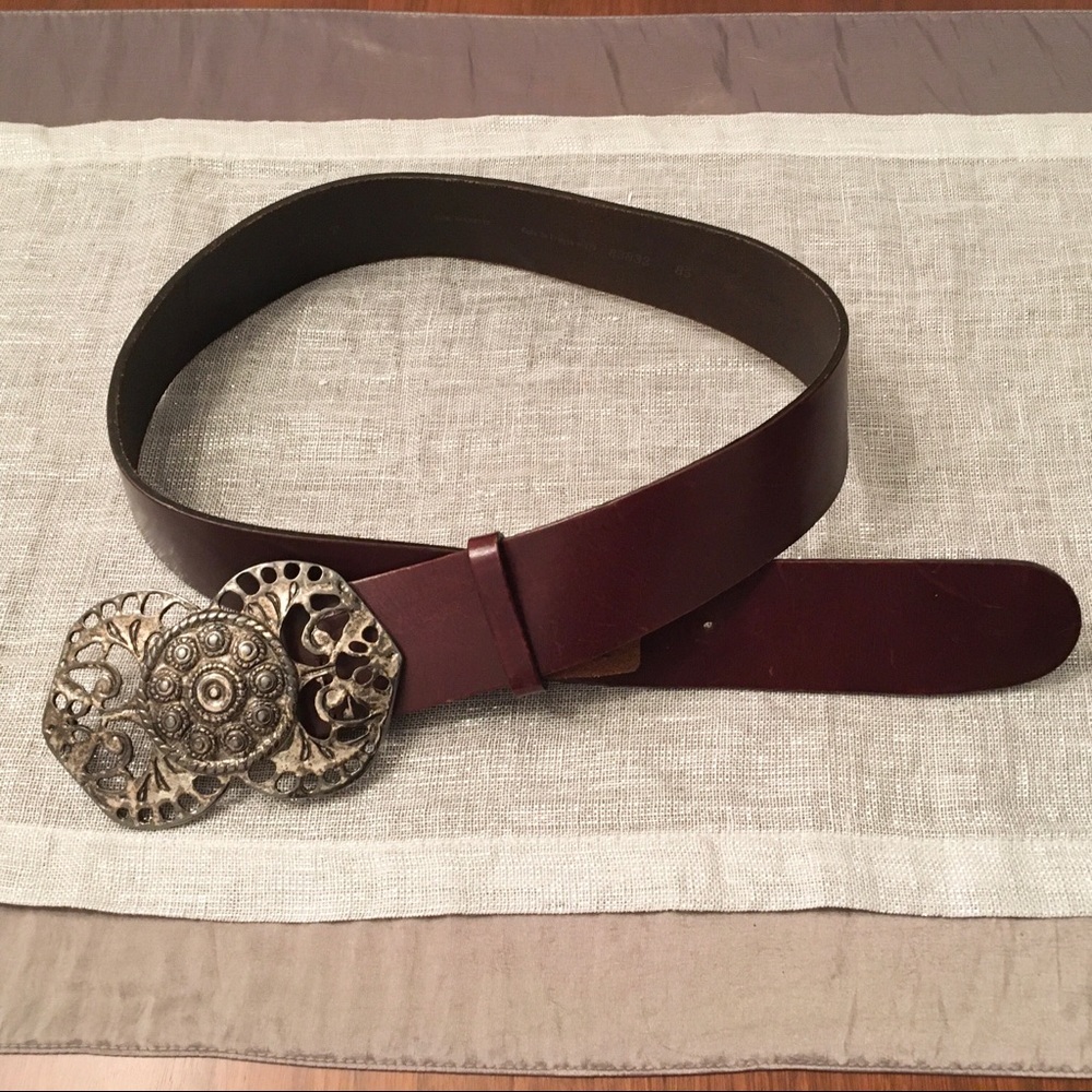French Leather Belt-